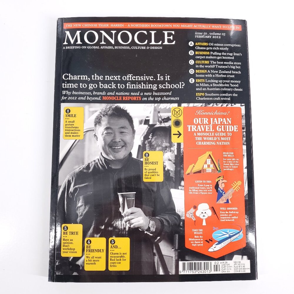 Monocle Magazine Issue 50 Volume 05 February 2012 Charm, the next offensive.